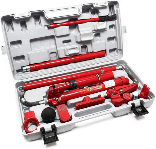 Hydraulic body aiming set with 10t pressure force incl. case and accessories