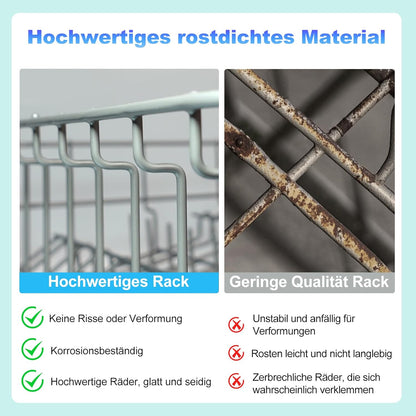 2025 Upgraded D.I.Accessa Vaatwasser, bovenste afdruiprek, montage vervanging voor Midea Gorenje Samsung vaatwasser
