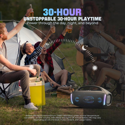 Draagbare Bluetooth Speaker – Party Speaker – Feestspeaker – Karaoke Speaker – Boombox – 200W Vermogen – IP67 Water- En Stofbestendig