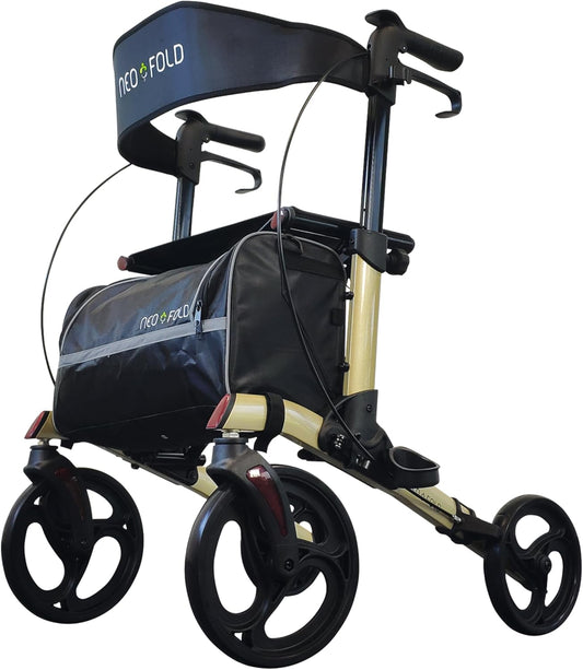 Identités 826024.CHAMPAGNE,Rollator Neo Fold Evolution Champagne