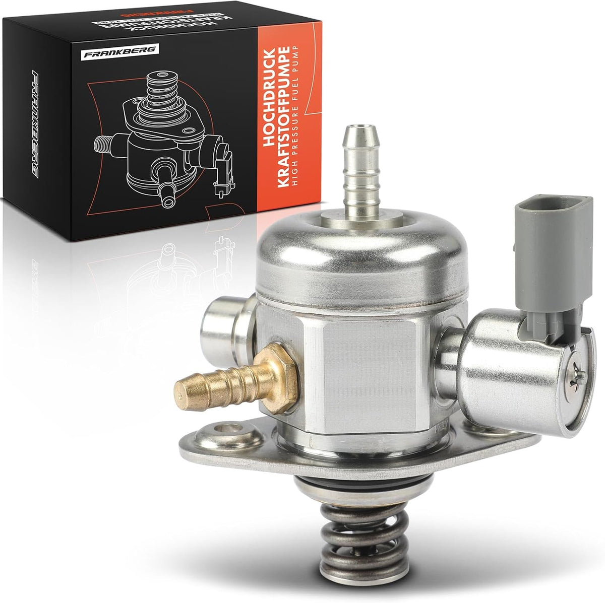Hogedrukpomp Voor 1.8 Benzinemotor – Brandstofpomp – Benzinepomp – Brandstofdrukpomp – Hogedruk Brandstofpomp – Elektrisch – 2-Polig