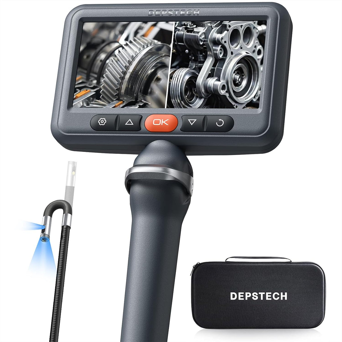 DS660DL Articulerende Borescope Camera met Licht