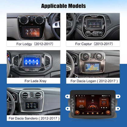 Android 13 Autoradio – Multimedia Speler – Auto Headunit – Navigatiesysteem – Inbouwautoradio – 2GB RAM + 64GB Opslag – CarPlay & Android Auto Compatibel