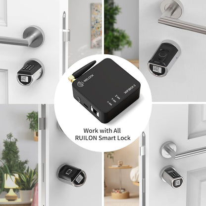 Welock Wifibox 3 Smart Bluetooth gateway wifi voor welock elektronisch deurslot, voor ontgrendeling op afstand en Alexa-verbinding