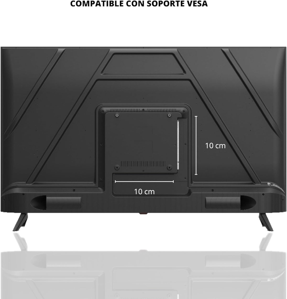BSL-32T2SV VIDAA Smart TV 32 inch | WiFi | RJ45 | Res. HD1366X720p | USB | DVBT2/S2/C | Compatibel met Youtube, Netflix, Disney +, Dazn, Prime | HDMI