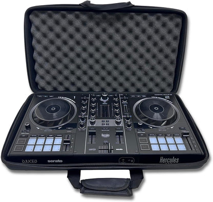 Protekt Plus Hercules Inpulse 500 DJ Hard Shell Draagtas voor Hercules Controller BINP5, Zwart, 592 x 331 x 103 mm, DJ tas
