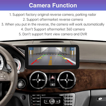 10,25 Inch Touchscreen Autoradio – CarPlay Scherm – Multimedia Display – Autonavigatie Scherm – Infotainmentsysteem – Draadloos CarPlay & Android Auto – HD Resolutie 1920x720