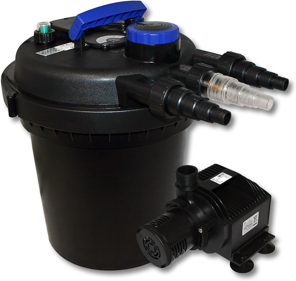 Drukfilterset 6000 l, UVC-unit 11 W, vijverpomp 65 W