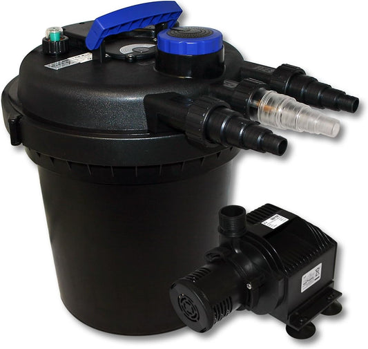 Drukfilterset 6000 l, UVC-unit 11 W, vijverpomp 65 W