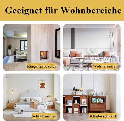 CASSILANDO Spiegel in volledige lengte, 180 x 80 cm, staande staande staande spiegel, zilverkleurig, om op te hangen of tegen de muur te zetten, voor garderobe, slaapkamer, woonkamer (zilver)
