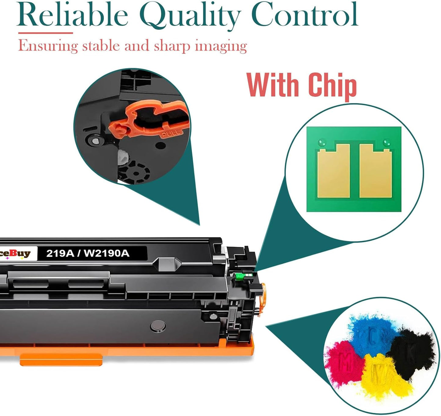 Toner – Tonercartridge – Laserjet Toner – Printer Toner – Compatibele Toner – Met Chip – Hoge Printkwaliteit – Brede Printercompatibiliteit
