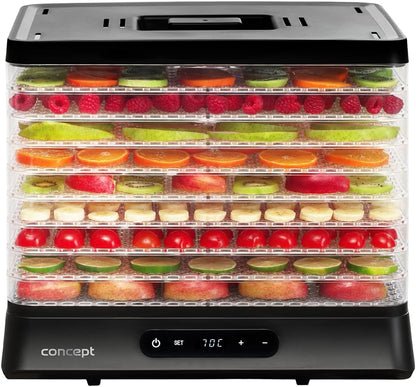 Concept SO2042 digitale voedseldroger 500 W