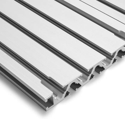 Genmitsu T-sleuf, CNC-werkoppervlak van aluminium, voor CNC-freesmachine PROVerXL 4030, 51 x 12 x 0,8 cm (20 inch x 4,7 inch x 0,3 '')