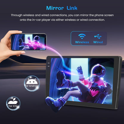 Autoradio Seat Ibiza – Multimedia Systeem – Navigatie Radio – Android Auto – CarPlay Draadloos – 9 Inch In-Cell Scherm – 4GB+128GB & Android 15