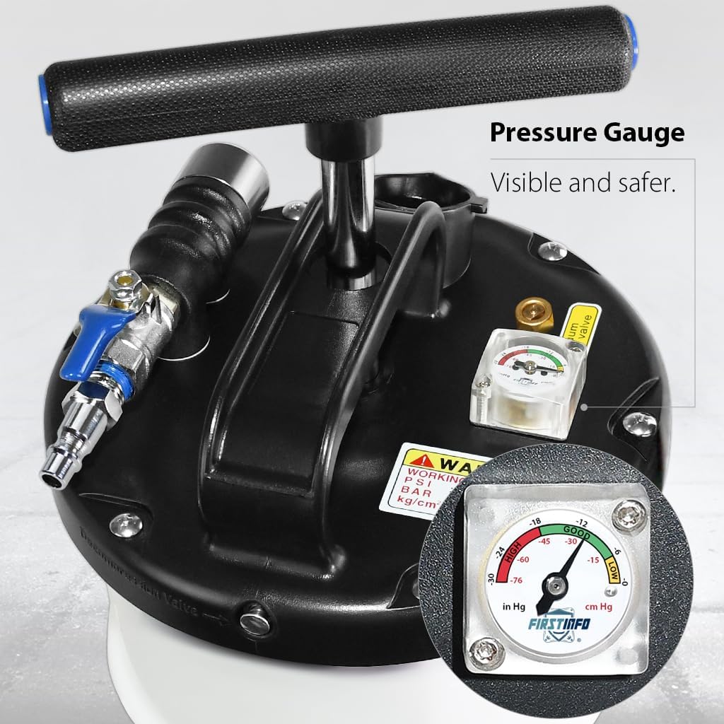FIRSTINFO A1102EUY5 6,5L Manuele en Pneumatische | Oliepomp Vloeistof Afzuigpomp | Olie Afzuigpomp | voor Auto's, Motorfietsen, Motoren