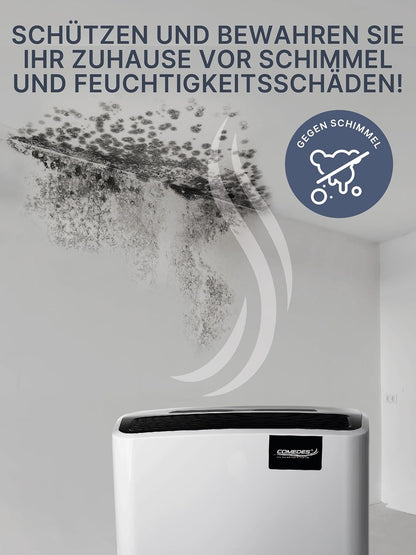 Comedes Demecto 70 Luchtontvochtiger bouwdroger (max. 75 liter/24 uur; geschikt voor ruimtes en kelders tot 240 m²/550 m³