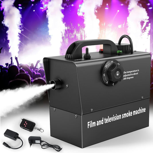Rookmachine, Mistmachine, Rookmachine op Accu, Handmistmachine 400 W, 21000 mAh, zichtbare stroom, voor theater, film- en tv-filmwerkzaamheden, Halloween, Kerstmis, feesten, familiefeesten