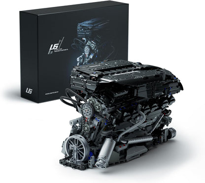 Nifeliz L6 Motor Modelbouwset voor Volwassenen, Technique Motor Verzamelbaar Model Speelgoed Bouwpakket, Verzamelbare Cadeau (2,820 PCS, NF10316)