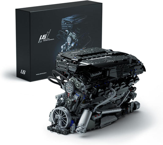 Nifeliz L6 Motor Modelbouwset voor Volwassenen, Technique Motor Verzamelbaar Model Speelgoed Bouwpakket, Verzamelbare Cadeau (2,820 PCS, NF10316)