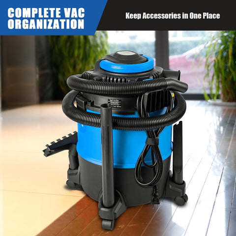 Tapijtreiniger - Tapijtwassers - Nat-Droogstofzuigers - Multifunctionele Stofzuiger - met Accessoires - 3 Wisselfilters - Blaasfunctie - voor Huis - Garage - Auto - Tapijt - 1200W - 23L - 240V - Blauw