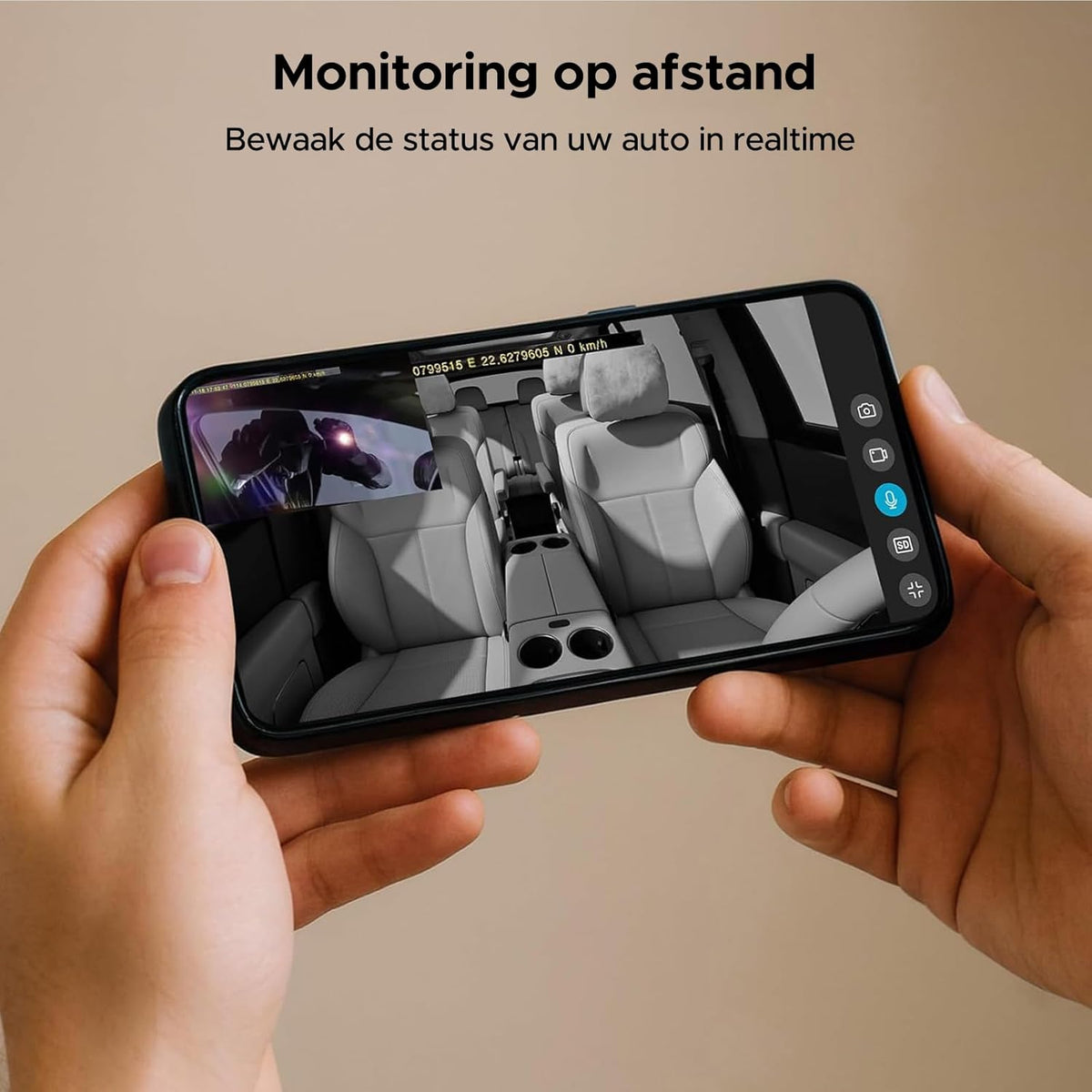 LAMTTO 4G LTE Dashcam Auto voor Autobeveiliging, GPS Tracker & Autobewakingscamera met Directe Alarmen, Cloudopslag, Live Weergave op Afstand, Parkeermonitor, Dashcam voor Vloten & Gezinnen