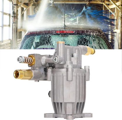 Hogedrukreinigerpomp – Wasmachinepomp – Drukpomp – Waterpomp – Hogedrukmotor – 3/4 Inch Horizontale As – Gegoten Aluminium – Verstelbare Druk 2610-3000 PSI