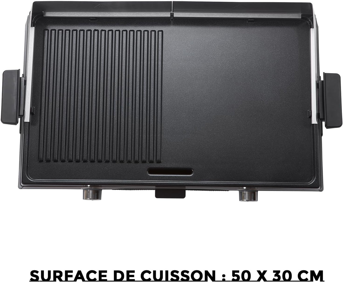 Innov 2200 Elektrische grillplaat - LITTLE BALANCE - 8735 - PFAS-vrij microkeramiek