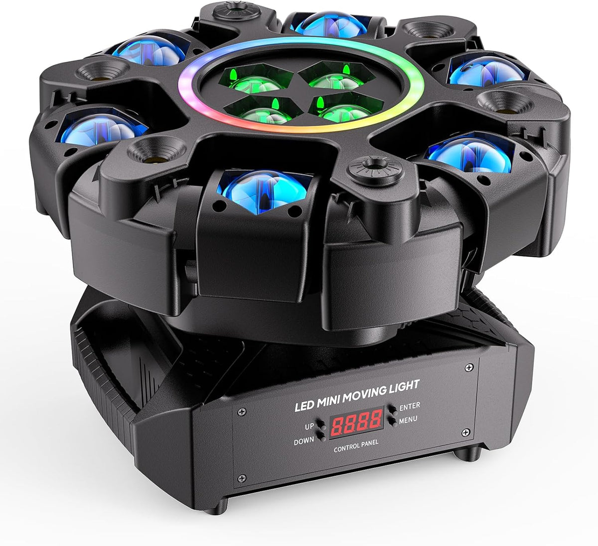 Moving Head LED 180W Beam Disco Light RGBW Party Light dmx stage lighting DJ lights for bar pub club wedding Christmas - QUORE