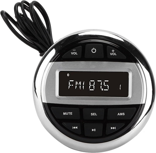 Marine Stereo Receptor,Boot Jacht Onderdelen,Marine Bluetooth Luidspreker Mp3-speler Waterdichte Boot Accessoires Voor Badkamer Sauna