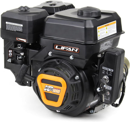 LIFAN KP230E 19,05mm E-start benzinemotor met 6,5 pk ééncilinder voor trilplaten en bouwmachines