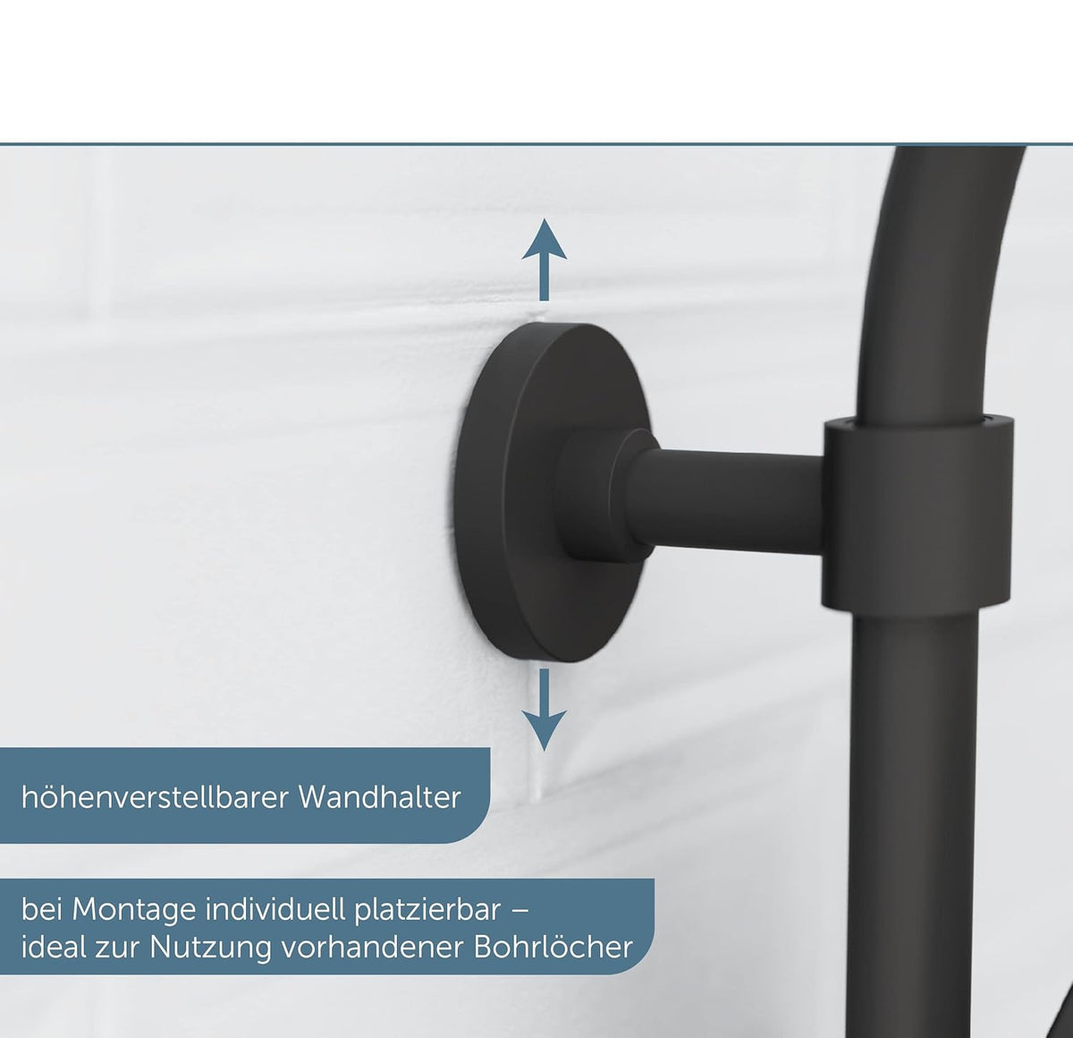 Douchekolom – Douchepaneel – Thermostaatkraan – Regendouche – Handdouche – 24 cm Regendouche – Veiligheids-Kinderslot 38 °C
