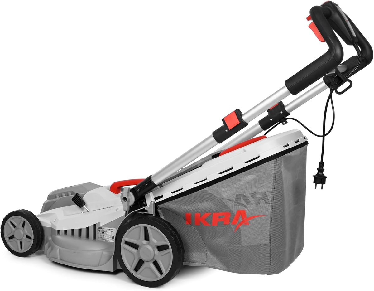 IKRA Elektrische Grasmaaier IERM 2043 T, 2000W, 5-standen maaihoogteverstelling 30-75mm, maaibreedte 43cm, incl. mulchkit