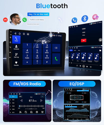 4G 64G 9" Android Autoradio voor Mercedes Benz E/G/CLK/CLS Class W209 W211 W219 W463 2002-2010 Wireless Carplay Radio met Android Auto Navi GPS Mirror Link Bluetooth FM/RDS/DAB/DVR/EQ/WiFi SWC
