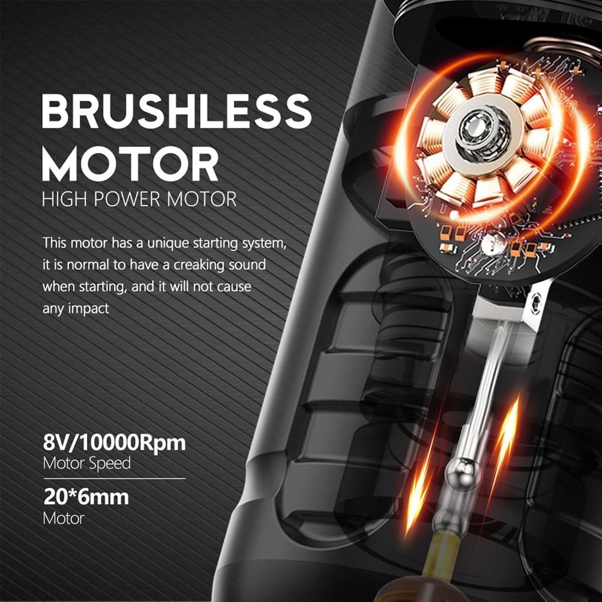 Ambition Zetton Draadloze tattoo-machine met extra batterij van 2400 mAh, borstelloze motor, rechte aandrijfbalk, kleurenaanraakscherm, roterende tattoo-pistoolcartridge-pen