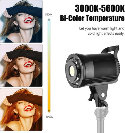 LED Fotografie Fill Light – Studio Videolamp – Fotolamp – Continu Licht – Led Studiolicht – 135W Vermogen – 3000K-5600K Dimbaar
