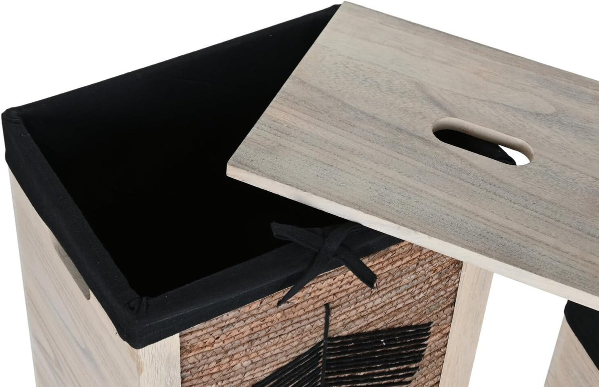 Mand Rope Set van 5 vezels Madera 40 x 30 x 56
