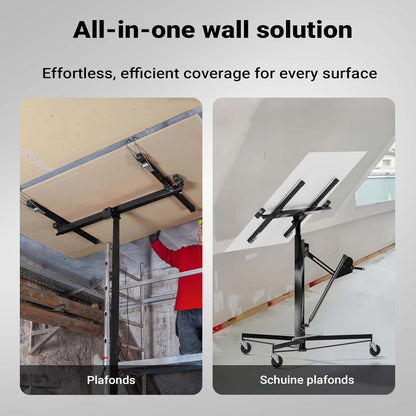 Platenlift XXL voor gipsplaten - 1-persoons-bediening - max. 68 kg