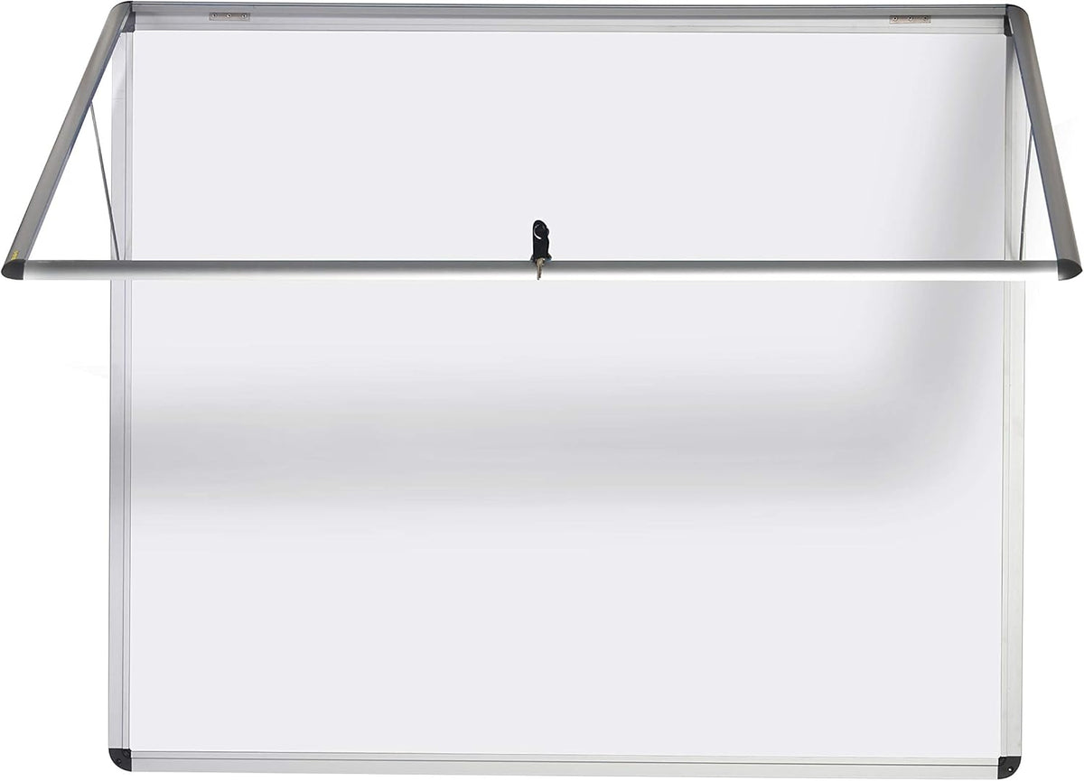 Bi-Office VT350109150 Enclore magnetische vitrine met scharnieren, plafond, 874x603 mm