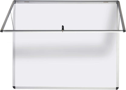 Bi-Office VT350109150 Enclore magnetische vitrine met scharnieren, plafond, 874x603 mm