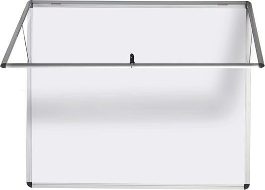 Bi-Office VT350109150 Enclore magnetische vitrine met scharnieren, plafond, 874x603 mm
