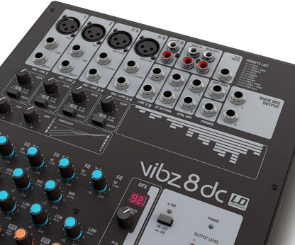 LD Systems VIBZ 6 8-kanaals met DFX en compressor One Size Zwart