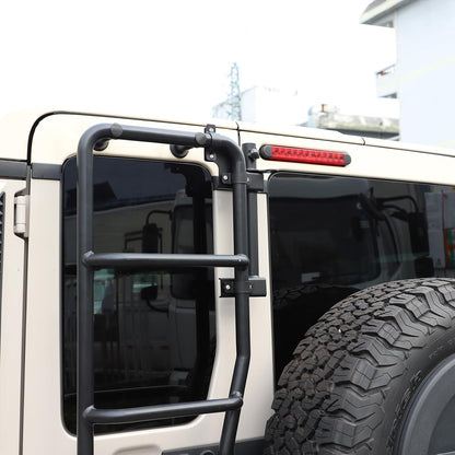 Auto Achterklep Klimmen Ladder Vlaggenmast Beugel Compatibel met Ineos Grenadier 2020-2024 Multifunctionele Achterklep Vlaggenmast Houder Antenne Montage Metalen Base Accessoires
