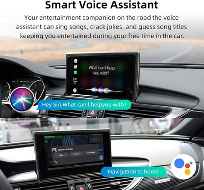Draadloze CarPlay & Android Auto Retrofit Kit – CarPlay Adapter – Android Auto Interface – Retrofit Module – OEM Upgrade – Plug & Play Installatie – WiFi 2.4G/5.8G en Bluetooth 5.0