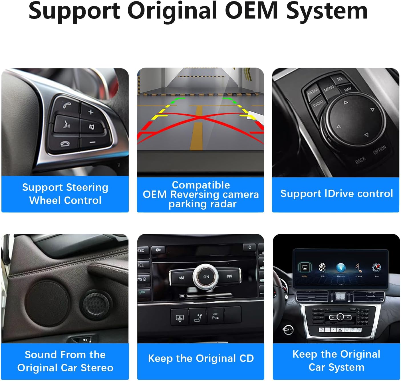 Auto Stereo – Multimedia Speler – Touchscreen Radio – Navigatiesysteem – CarPlay Android Auto – Ultraslank 12,3 Inch – Compatibel NTG 4.5/4.7 Mercedes-Benz ML GL 2005-2011
