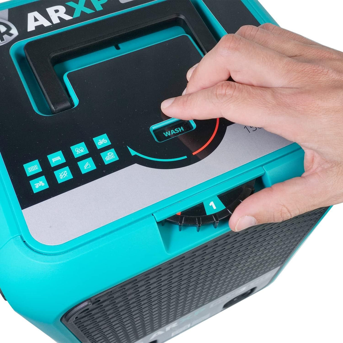 Hogedrukreiniger – Krachtige Spuitmachine – Waterstraal Reiniger – Schoonmaakapparaat – Tuinspuit – Compact Design – 1900 Watt Motor – 150 Bar Druk