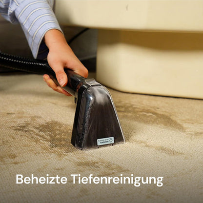 Tapijtreiniger – Vloerreiniger – Kruimeldief – Stofzuiger – Tapijtstofzuiger – 2-in-1 Reinigingskracht Met Warmte – Lichtgewicht En Gebruiksvriendelijk