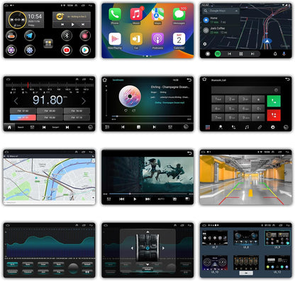 Android Autoradio – Auto Stereo – Multimedia Speler – 2 DIN Radio – Autoradio Met Navigatie – 7 Inch 1080P HD Touchscreen – CarPlay & Android Auto