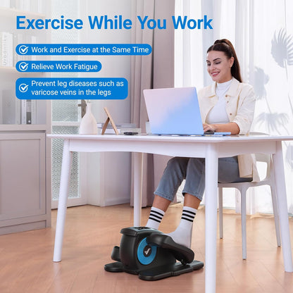 eliptische trainer – crosstrainer – hometrainer – pedaaltrainer – fitnessapparaat – fluisterstille motor – inclusief afstandsbediening en lcd-scherm