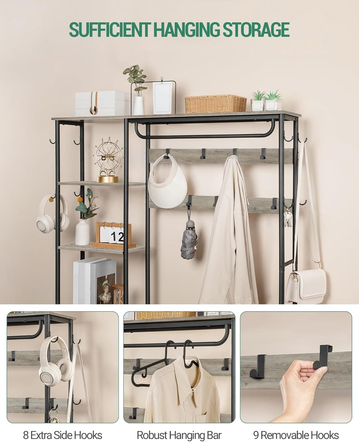 Hzuaneri Coat Rack EHT03505B