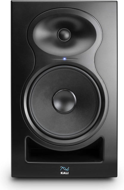 Kali Audio IN-8 actieve 3-weg geluidsmonitor monitorluidspreker studioment monitor (coaxiale middel-/tweeter, 140W - 60/40/40 Watt Tri-Amped), zwart
